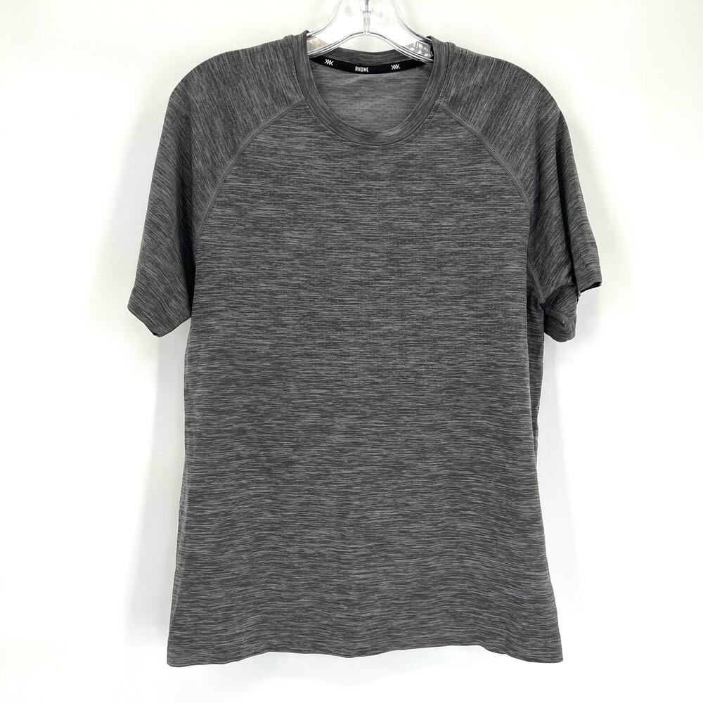 Rhone Heather Gray activewear men’s T shirt top